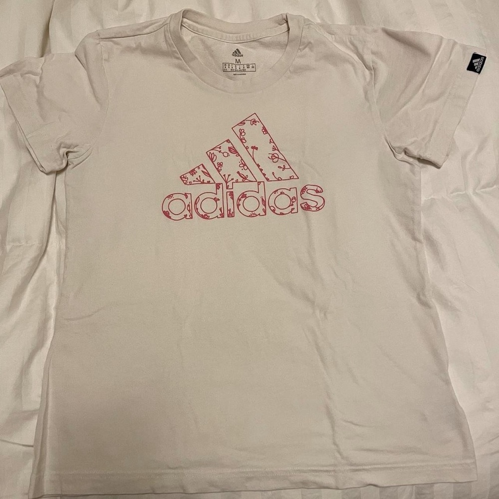 Adidas women’s White T-Shirt
